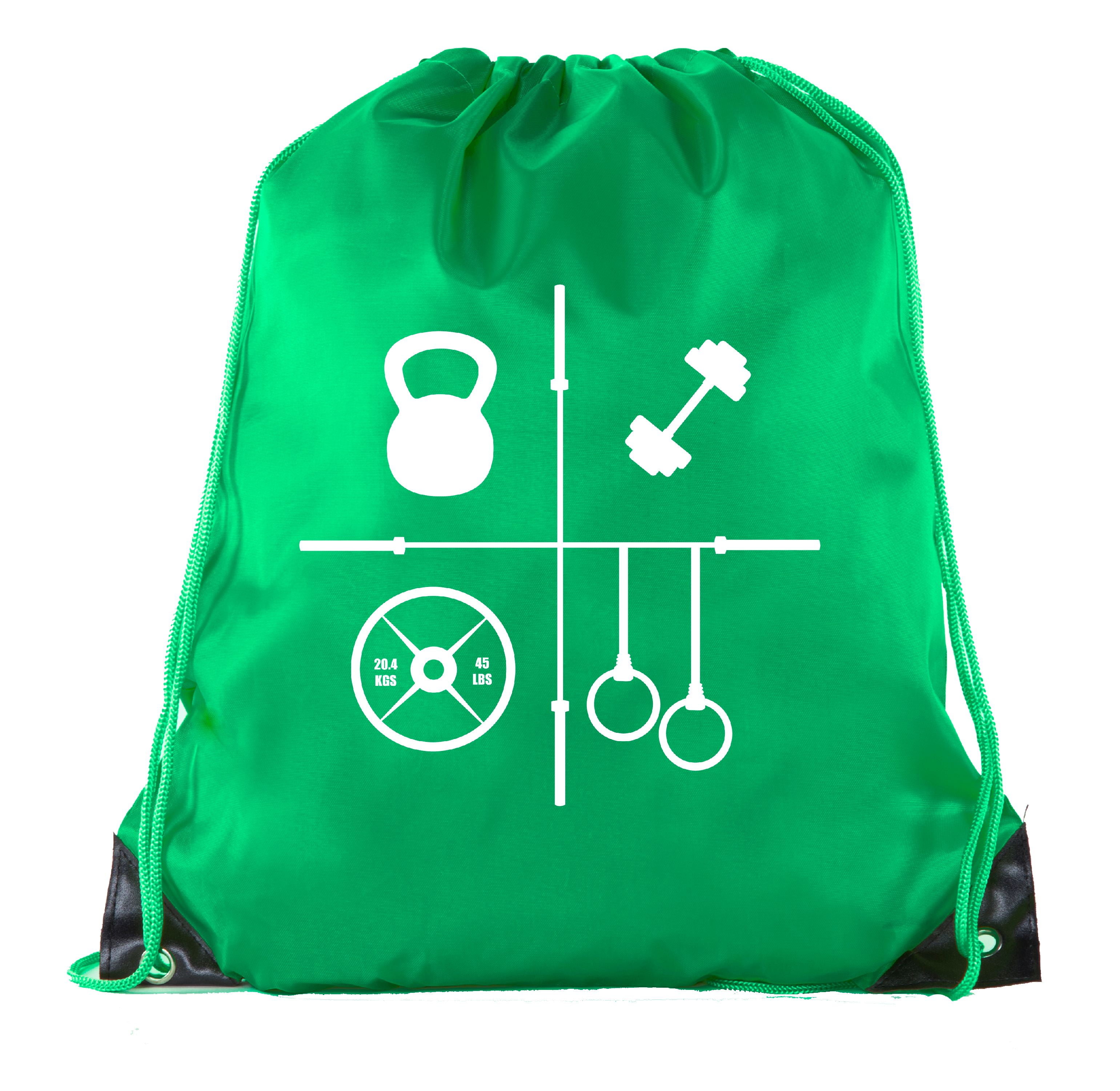 Power Lifting Backpacks, Extreme Fitness Drawstring Bags Weightlifting