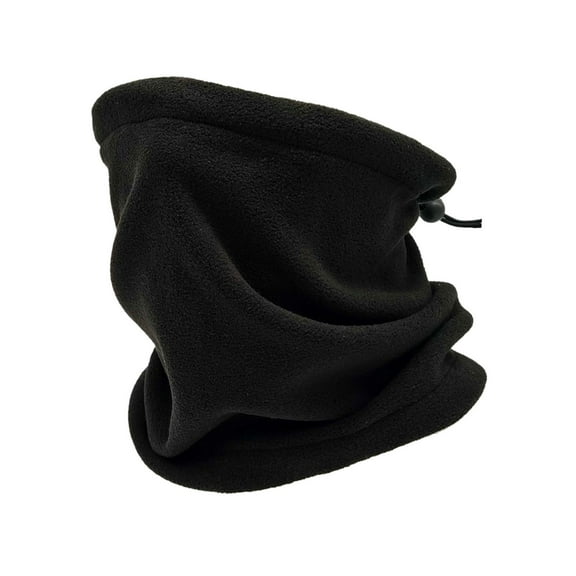 TELOLY Neck Gaiter,Ultra-Soft Fleece Windproof Face Mask for Cold Weather,Portable Sheisty Mask,Stylish Hood Winter Gear with Drawstring