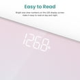 thumbnail image 3 of RENPHO Digital Body Weight Scale Experience the Stunning Gradient Pink-Green, Precise & Stylish, 3 of 9