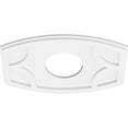 thumbnail image 2 of 20"W x 13 3/8"H x 6"ID x 10 3/4"C x 1"P Kailey Architectural Grade PVC Contemporary Ceiling Medallion, 2 of 11