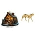 thumbnail image 1 of Adorno De Mesa Independiente De Guepardo Acrílico, Escultura Decorativa De Animal Con Base Para El Hogar, La Oficina, Fiestas, Estanterías, Decoración De Festivales., 1 of 8