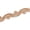 Rose Gold, variant on Beaded Rhinestone Fabric Trim 1.5 Inch Sheer Glitter Infused Iron On 4.9 / 9.8 Yard Spool - Grey (1 Pack, 4.9 Yards)