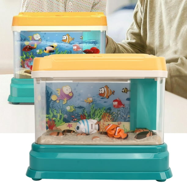 Little Big Fishes, Fish Tank, Aquarium Pets, Sea Animal Toys, Fish