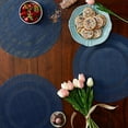 thumbnail image 4 of Design Imports Set de Set de Table Double Bleu Nautique PVC, 4 of 10