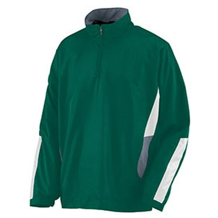 - Augusta Drop Ship Adult Water Resistant Polyester Diamond Tech Half Zip Pullover