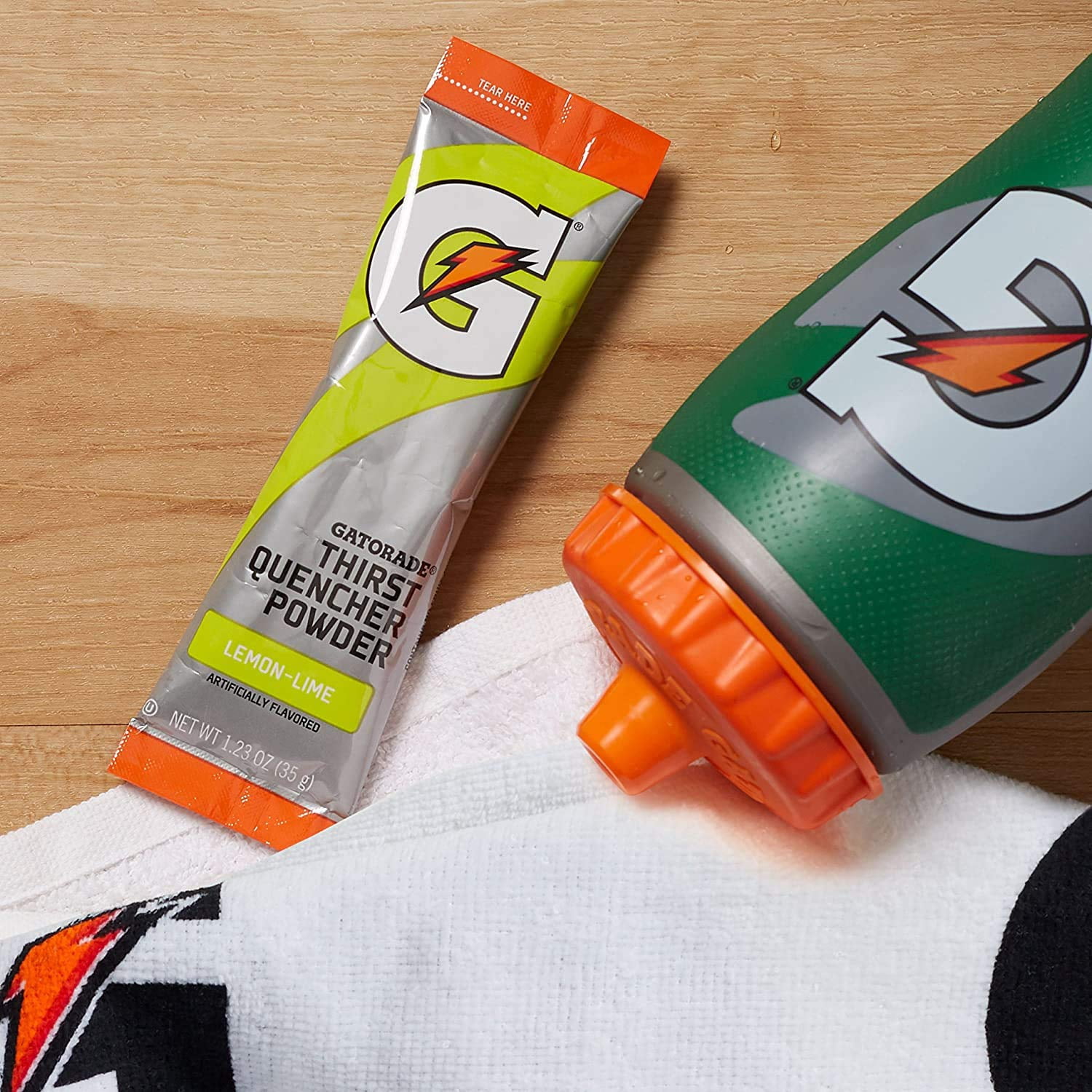 Gatorade Thirst Quencher Sports Drink Mix Powder, 3 Flavor Variety Pack, 1.23 oz, 30 Pack