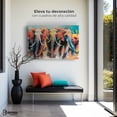 thumbnail image 4 of Cuadro Decorativo Canvas Revolution Elefantes Corriendo 90x60, 4 of 4