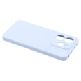 thumbnail image 4 of For Xiaomi Redmi Note 14 5G Case TPU Back Soft Anti-Scratch Fiber Lining Phone Cover - Baby Blue, 4 of 5