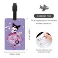 Luggage Tag Sanrio_Kuromi for Suitcases Bag Baggage Travel Accessories