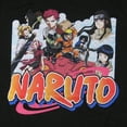thumbnail image 2 of Naruto Shippuden Men's Red Dragon Character Collage Graphic Print Adult Anime T-Shirt, 2 of 3