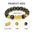 thumbnail image 2 of Feng Shui Black Obsidian Bracelet, 2 of 3