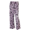 thumbnail image 1 of Amanda Blu Large Mauve Leopard Pajama Pants, 1 of 1
