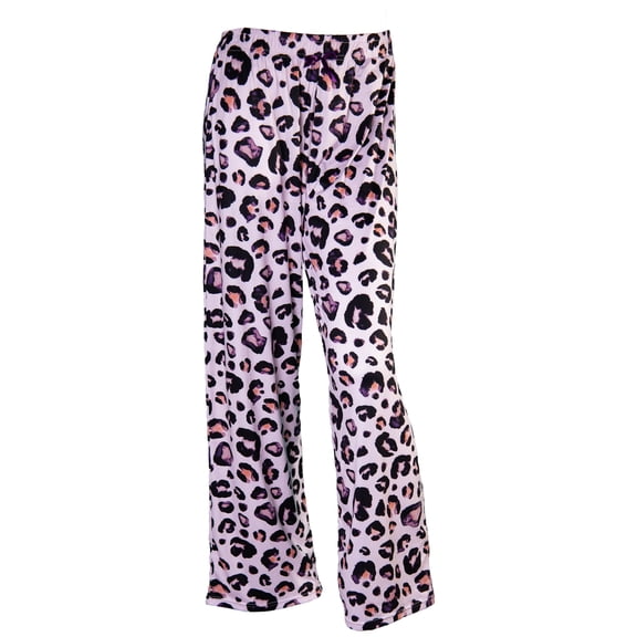 Amanda Blu Medium Mauve Leopard Pajama Pants