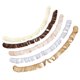 thumbnail image 4 of EeaseMX 5pcs muñeca cabello corto peluca fila muñeca bang peluca peluca hilera accesorios de muñecas, 4 of 7