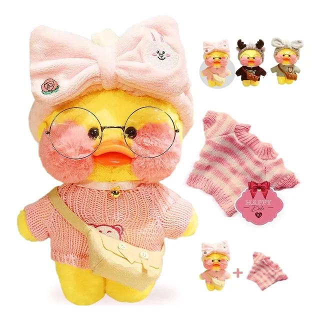 Patito De Peluche Juguete Con Complementos De Vestir WD.WDQZL Juguetes