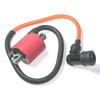 Ignition Coil Replacement for RM125 Dirt Bike 1975-2000, Part No. 24815288, Stable Spark Output, Verify Fit
