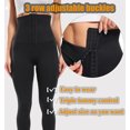 thumbnail image 3 of VASLANDA Corset Waist Trainer Leggings for Women High Waist Cincher Pants Tummy Control Butt Lift Body Shaper, 3 of 5