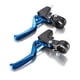 thumbnail image 5 of Eigraketly Par de manijas de freno de bicicleta de aleación de aluminio para bicicleta de montaña, palancas de freno para ciclismo de carretera, Ciclismo azul, 5 of 6