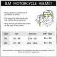 thumbnail image 7 of ILM Full Face Motorcycle Snowmobile Helmet Anti-fog Pinlock for Men Women DOT (Gloss Black, 3XL), 7 of 7