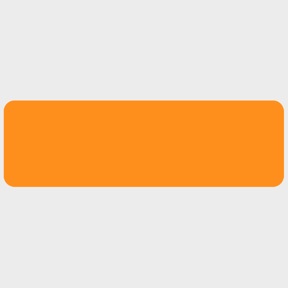 JAM Paper Standard Label Rolls, Rectangle, 1 x 3 1/4, Neon Orange, 125 Labels/Roll