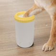 thumbnail image 1 of Limpiador portátil de patas de perro, limpiador de patas de perro, taza de limpieza para mascotas, limpiador de patas para perro gato con toalla, 1 of 3