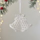 thumbnail image 1 of Adorno colgante con purpurina para árbol de Navidad | Decoración navideña para ventanas (hazlo tú mismo) | Decoración festiva de plástico para el hogar y la decoración navideña de interiores, 1 of 6