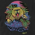 thumbnail image 2 of Men's NEFF Colorful Grizzly Bear  Graphic Tee Black 2X Large, 2 of 5