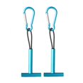 thumbnail image 1 of 2Pcs Fly Fishing Tippet Spool Holder T-Shape Aluminum Alloy Fishing Reel Rack, 1 of 5