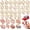 68 Pcs Baseball Letter, variant on 44 Pcs Baseball Patches Self Adhesive Chenille Letter Patches Embroidered Game Day Sports Patch,Includes 26 A-Z Letters, 10 Number Patch,8 Glove Bowknot Stickers for Hats