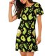 thumbnail image 2 of Disketp Avocado Toast para Camisón Corto de Manga Corta para Mujeres, Camisón Cómodo con Escote Redondo, Bonito y Confortable, 2 of 6