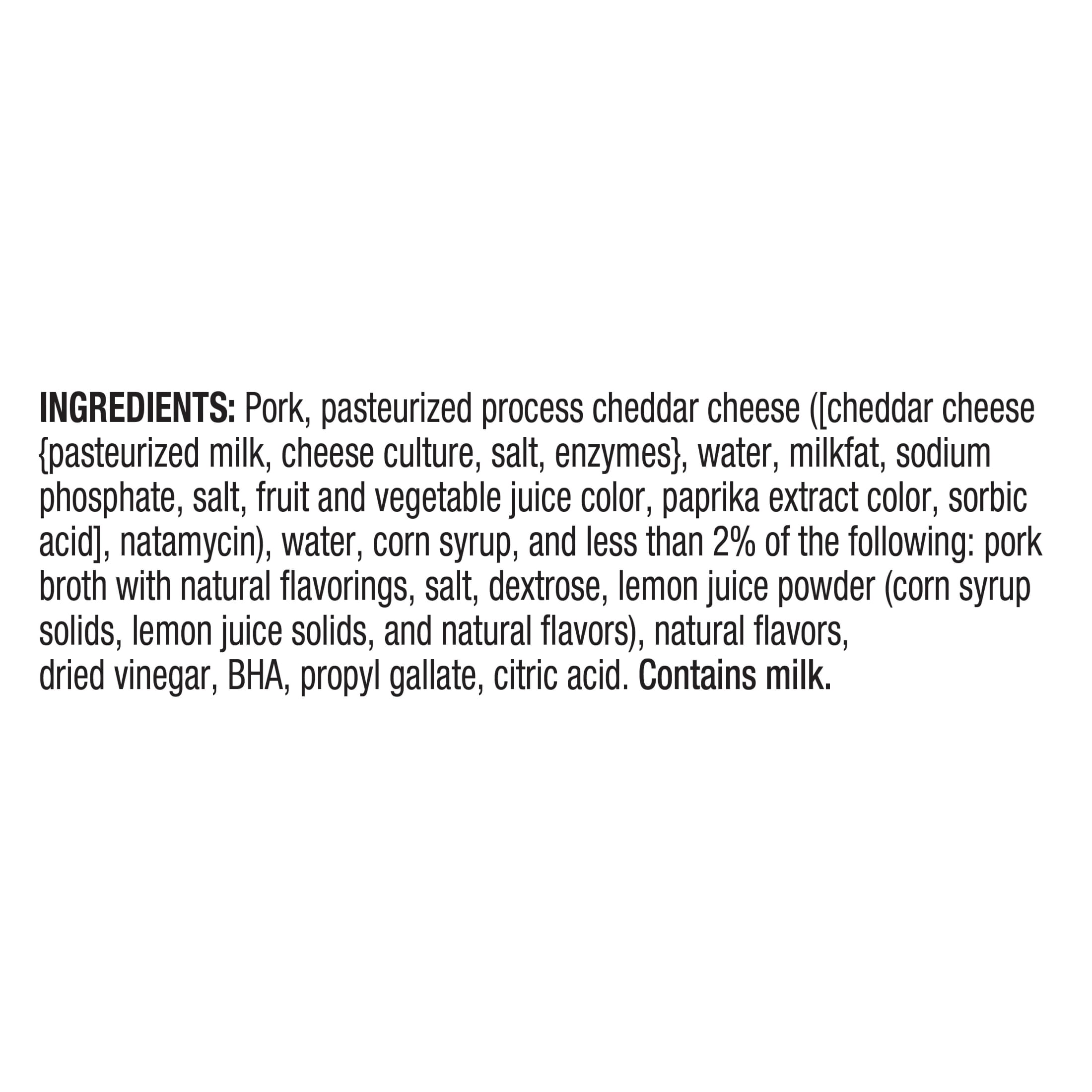 Johnsonville Cheddar Pork Bratwurst Links, 19 oz, (5 Count) Refrigerated