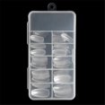 thumbnail image 4 of stanreset 100pcs Artificial ABS Fingernail Removable Manicure Tip Storable DIY Art Kit No.2, 4 of 6