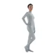 thumbnail image 3 of Mono de cuerpo entero ajustado de spandex negro Zentai, traje unisex Zentai, traje de cuerpo entero para mujer, ropa de baile, 3 of 5