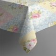thumbnail image 3 of Pioneer Flower Floral Print Pattern Rectangle Tablecloth 60"x84", Waterproof Polyester Table Cloth, Wipeable Spillproof for Dining Camping Indoor Outdoor, 3 of 5