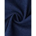 thumbnail image 5 of INSPIRE CHIC Jean Vest Top for Women V Neck Tie Front Sleeveless Waistcoat Denim Vests XS Dark Blue, 5 of 6