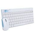 thumbnail image 1 of Protable Keyboard Mouse, Keyboard Mouse Set Silent  For PC For Laptop For Computer White, 1 of 8