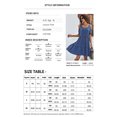 thumbnail image 2 of Summer Dresses for Women Maxi Dress Off Shoulder Dress Solid Color Comfortable Knit Skirt, 2 of 6