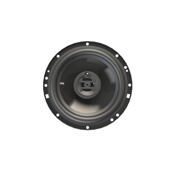 Zeus Series Coaxial 4 ohm Speakers 6.5 in. Shallow Mount, 3 Way, 300 Watt Max