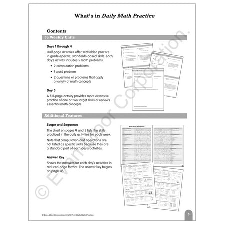 Daily Math Practice, Grade 5