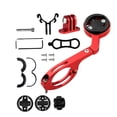 thumbnail image 2 of Ximing Combo Extended Mount, Computer Holder, Cycling Handlebar Stem Mount, Camera Flashlight , Red, 2 of 10