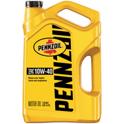 Pennzoil Conventional 10W-40 Motor Oil, 5-Quart