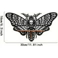 thumbnail image 5 of Corner Shelf Wall Corner Shelf Crystal Display with Butterfly Moth Shape, Wooden Wall Mounted Shelf Floating Shelves for Bathroom Kitchen Office Living Room, Women Aesthetic Witchy Gift (A), 5 of 5