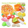 thumbnail image 4 of Juguetes De Cocina Para Niños Con Frutas Y Verduras, 58 Pzas, 4 of 4