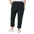 thumbnail image 6 of Kirkland Signature Women's Travel Pant - Utility Pocket - Elastic Waistband (Black, 8), 6 of 8
