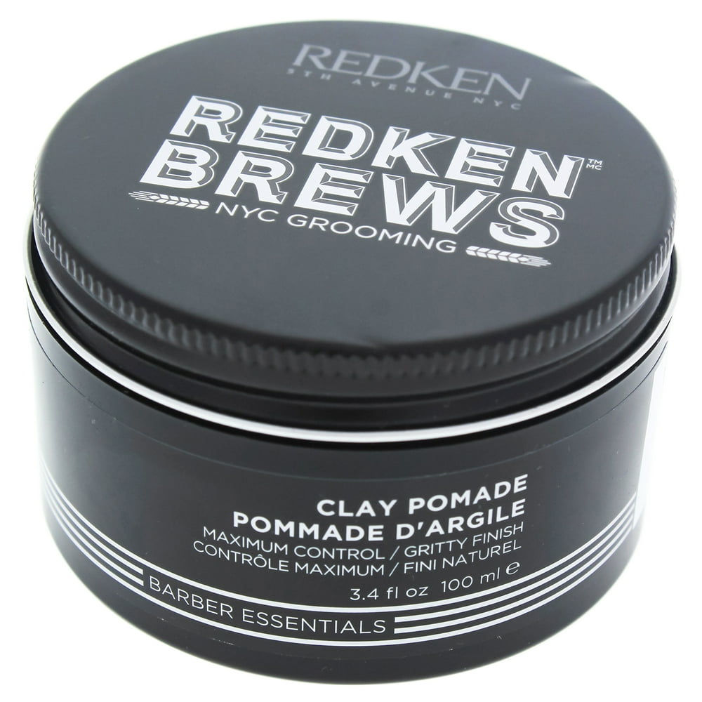 Redken Redken Brews Clay Hair Pomade for Men, 3.4 Oz