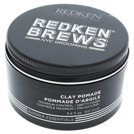 Brews Clay Pamade by Redken for Men - 3.4 oz (Best Mens Hair Clay)