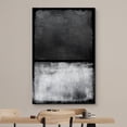 thumbnail image 3 of wall26 Canvas Print Wall Art Grunge Black Gray Pastel Color Blocks Abstract Shapes Illustrations Modern Art Decorative Minimal Relax/Calm Zen for Living Room, Bedroom, Office - 24x36 inches, 3 of 5