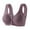 Purple, variant on Bras for Older Women, Audhol Seamless Front Closure Bras for Women Support Wireless Supportive Mastectomy Bralettes Front Closure Bras for Women Beige 38