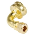 thumbnail image 4 of Certified Appliance Accessories BELBLF34382 Dishwasher Elbow With Nut & Sleeve, 3/4" FGH (Female Garden Hose) X 3/8" MIP (Male Iron Pipe), 4 of 6