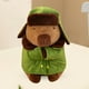 thumbnail image 4 of Muñeco de peluche de carpincho con ropa y sombrero, decoración para el hogar, carpincho de peluche coleccionable 38 centímetros, 4 of 7